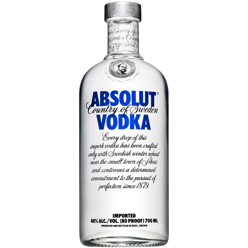 Vodka Absolut Blue 70Cl 40%