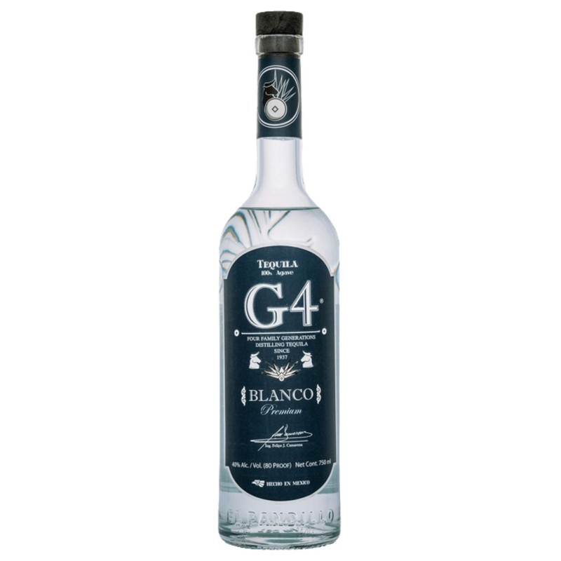 Tequila G4 Blanco 70Cl 40%