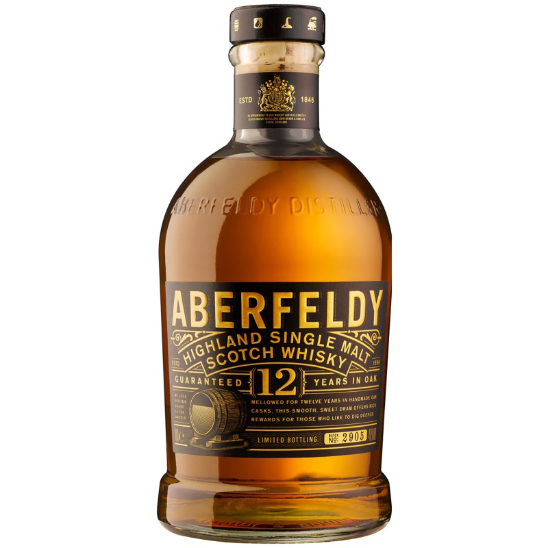 Whisky Single Malt Aberfeldy 12 Anos Esc�cia 70Cl