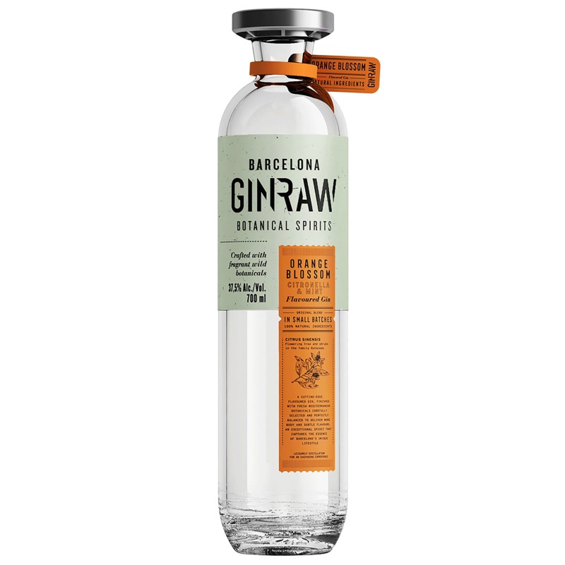 Gin Ginraw Orange Blossom 70Ml 37,5%