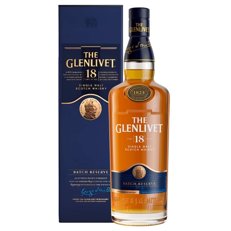 Whisky Single Malt Glenlivet 18 Years 70Cl 40%