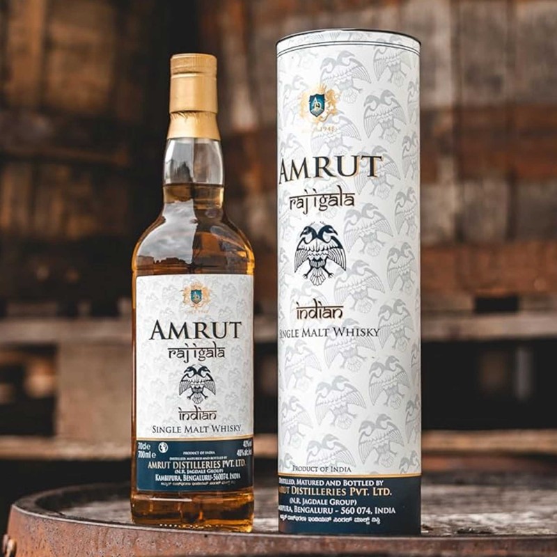 Whisky Single Malt Amrut Rajigala India 70Cl 40%
