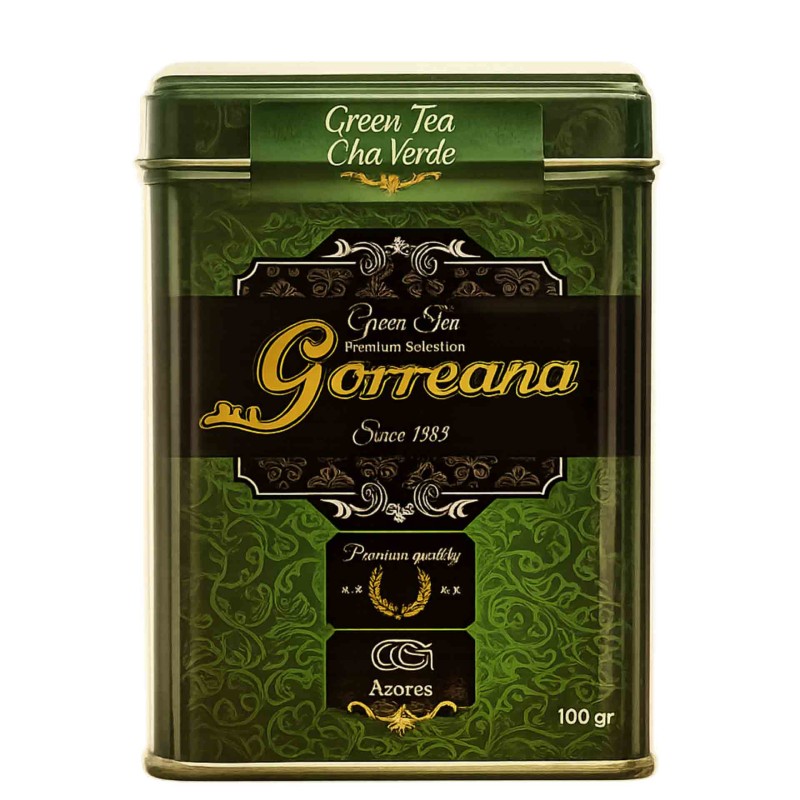 Lata Chá Verde Encosta De Bruma 100Gr Premium Lata Chá Verde Encosta De Bruma 100Gr Premium