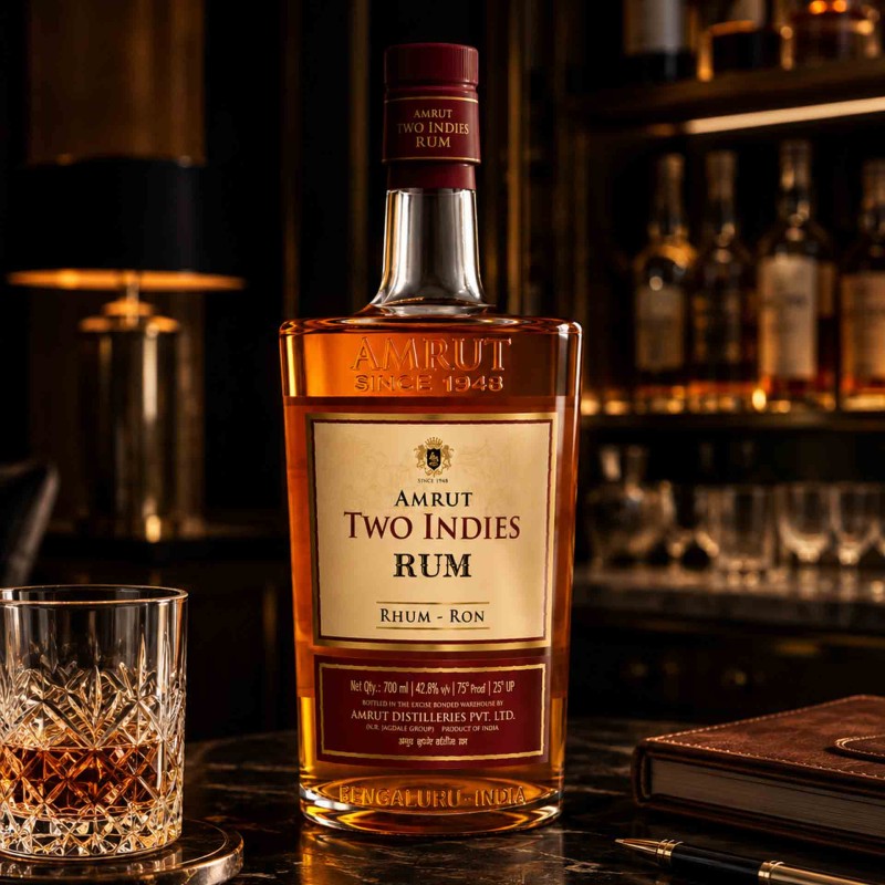 Rum Amrut Two Indies 70Cl