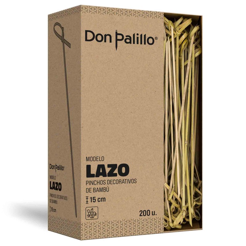 Palito Bamboo Lazo 15Cm (200 Un/ Aprox) Palito Bamboo Lazo 15Cm (200 Un/ Aprox)