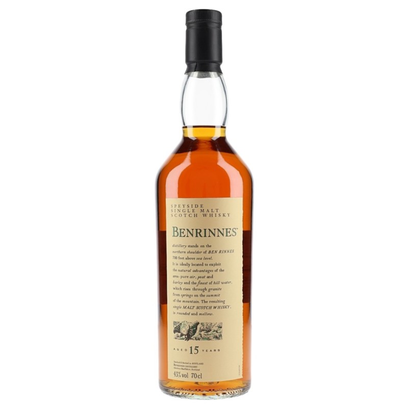 Benrinnes Whisky 15 Years - Flora And Fauna 70Cl 43%