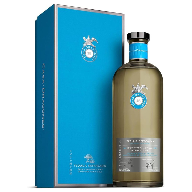 Tequila Casa Dragones Reposado With Box 70Cl 40%