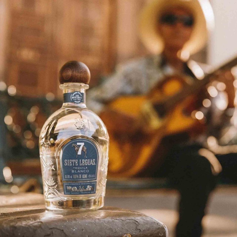 Tequila Siete Leguas Blanco 70Cl 40%