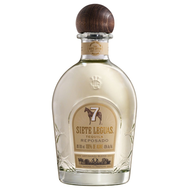 Tequila Siete Leguas Reposado 70Cl 38% Tequila Siete Leguas Reposado 70Cl 38%
