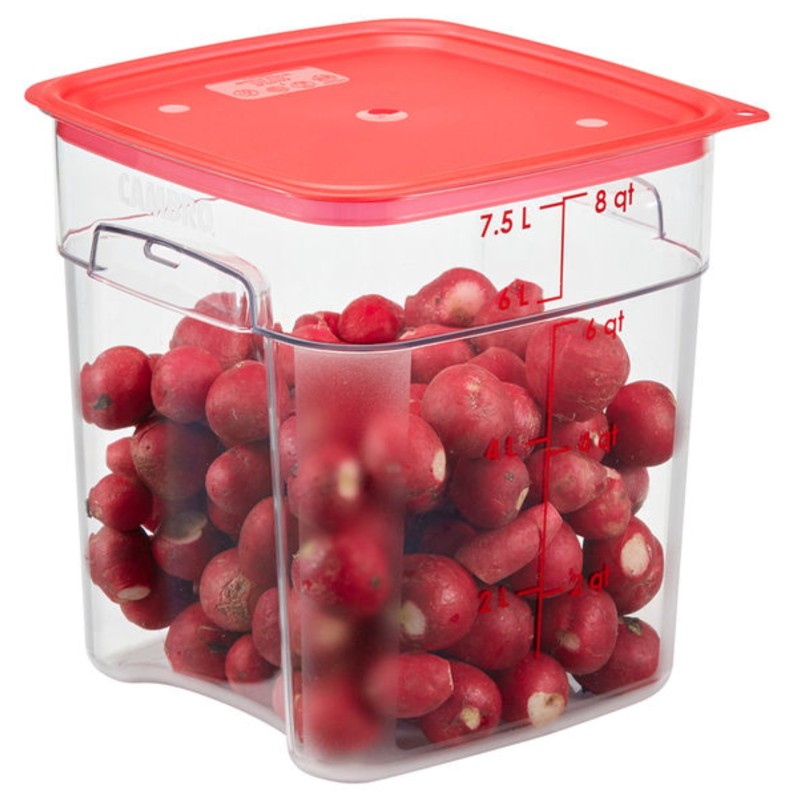 Camsquare Freshpro Lid 5.7L And 7.6L Red Polypropylene