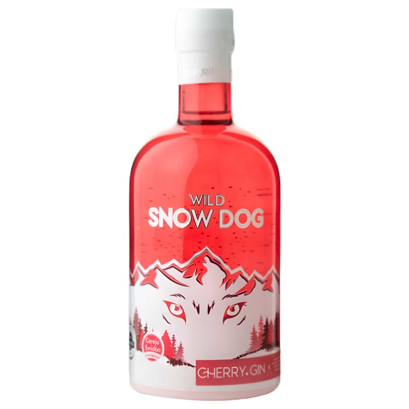 Gin Cherry Wild Snow Dog 70Cl 42%