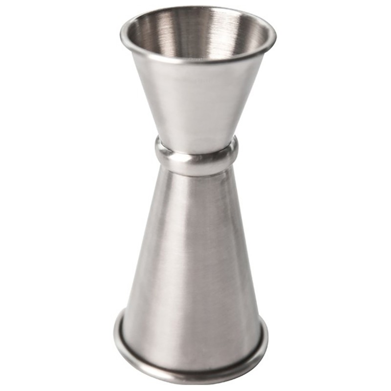 Japanese Jigger 25/50Ml Com Linha Interna 20/40Ml S/S