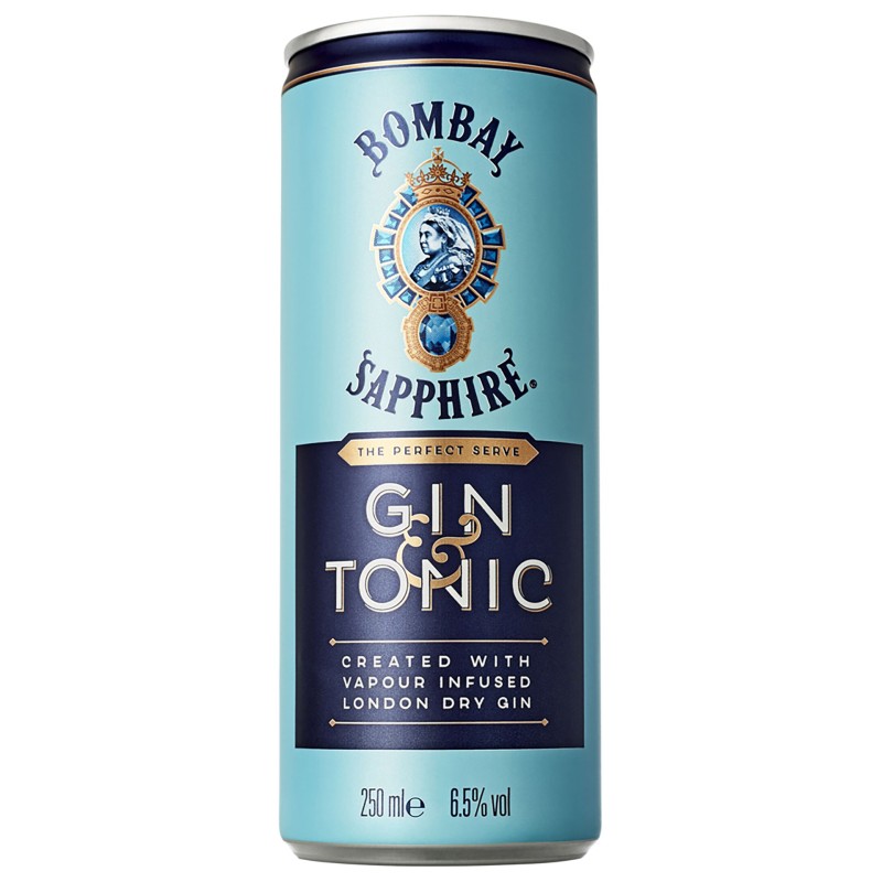 Bombay Sapphire W/Tonica 25Cl