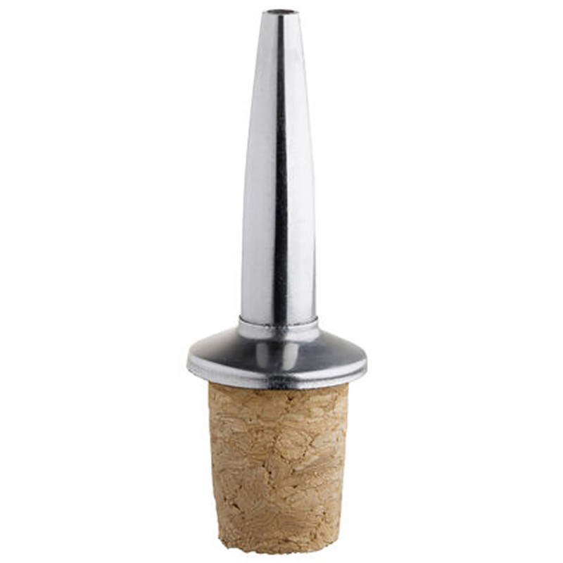 Small Spare Pourer F/ Dash Bottles Cork And S/S