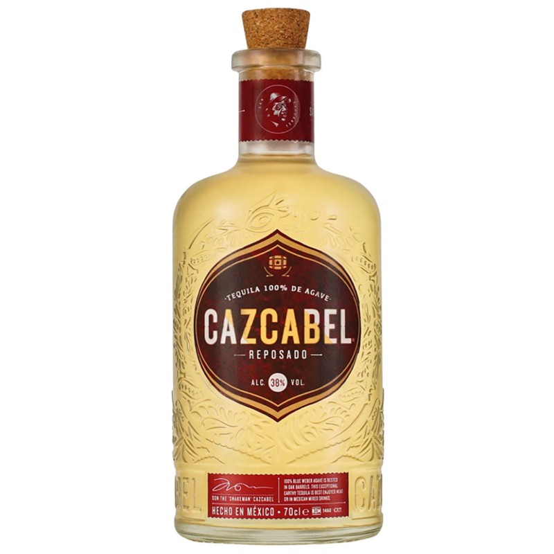 Tequila Cazcabel Reposado 70Cl 38%