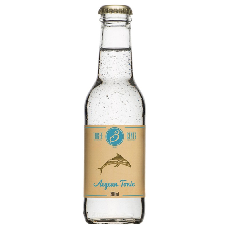 Tonic Water Three Cents Aegean 200Ml Tonic Water Three Cents Aegean 200Ml
