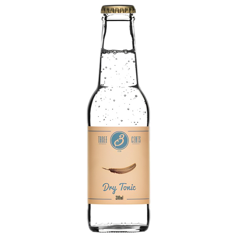 �gua T�nica Three Cents Dry Tonic 200Ml