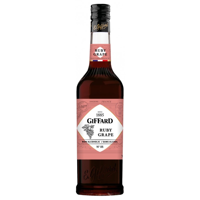 Licor Giffard Alcohol Free Ruby Grape 70Cl 0% Licor Giffard Alcohol Free Ruby Grape 70Cl 0%