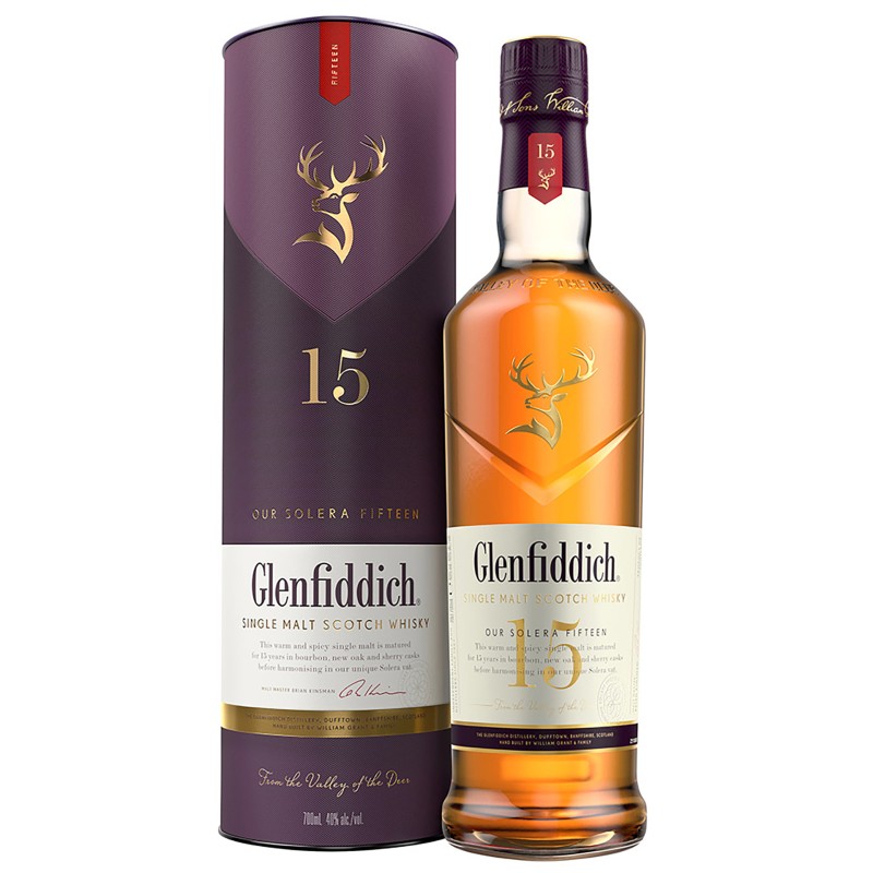 Whisky Glenfiddich 15 Anos 70Cl 40%