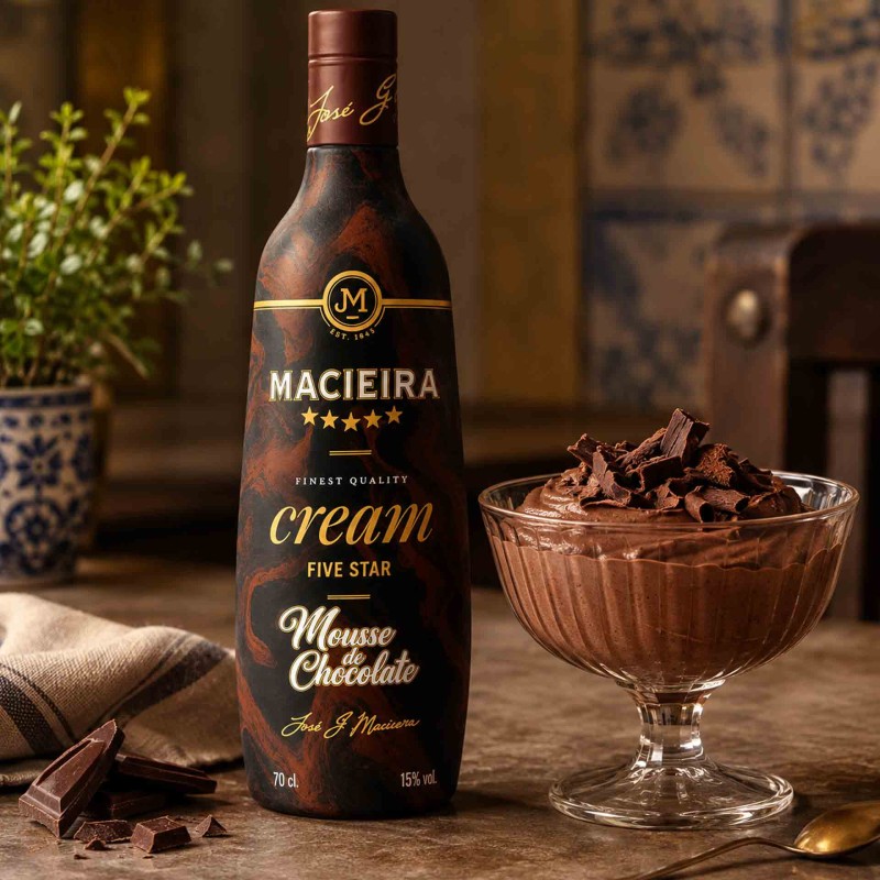Licor Macieira Cream Mousse De Chocolate 70Cl 15% Licor Macieira Cream Mousse De Chocolate 70Cl 15%