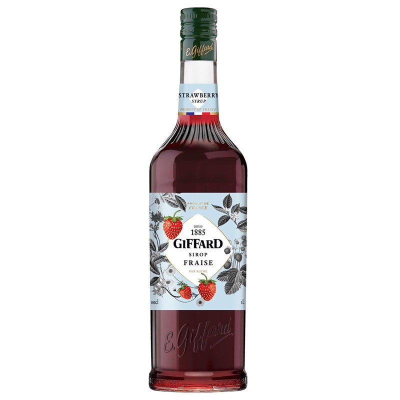 Syrup Giffard Strawberry 1Lt